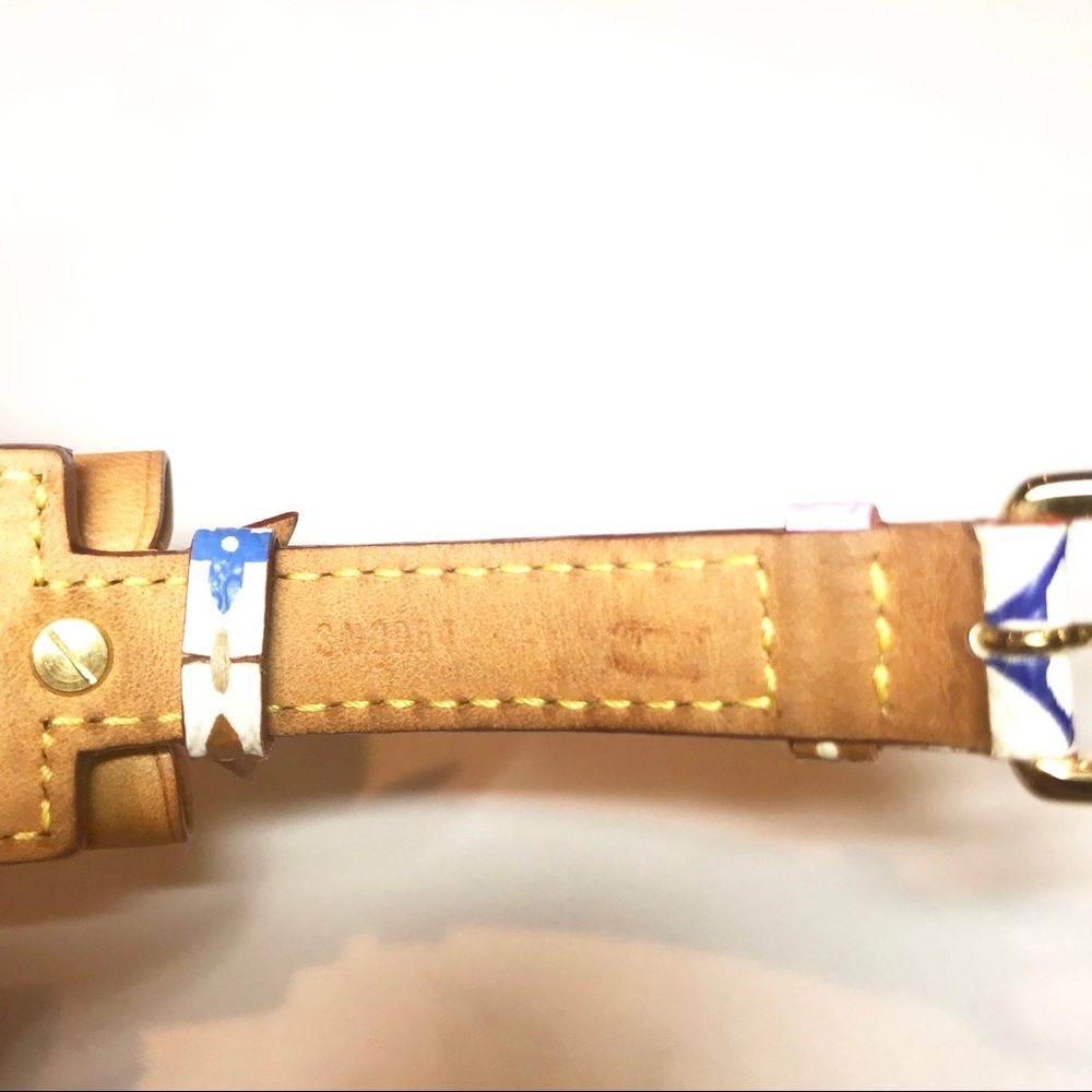 Louis Vuitton Multicolor Monogram LV Leather - Picture 5 of 7